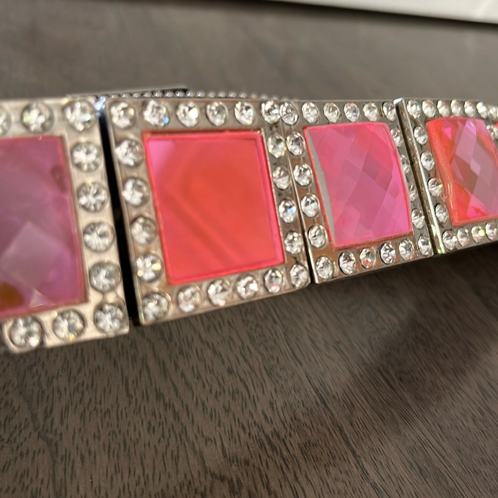 WB ATLAS Bling Rhinestone Belt - Picture 5 of 10